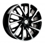 Легковой диск Khomen Wheels KHW1804 7,5x18 5x108 ET45 60,1 Black-FP