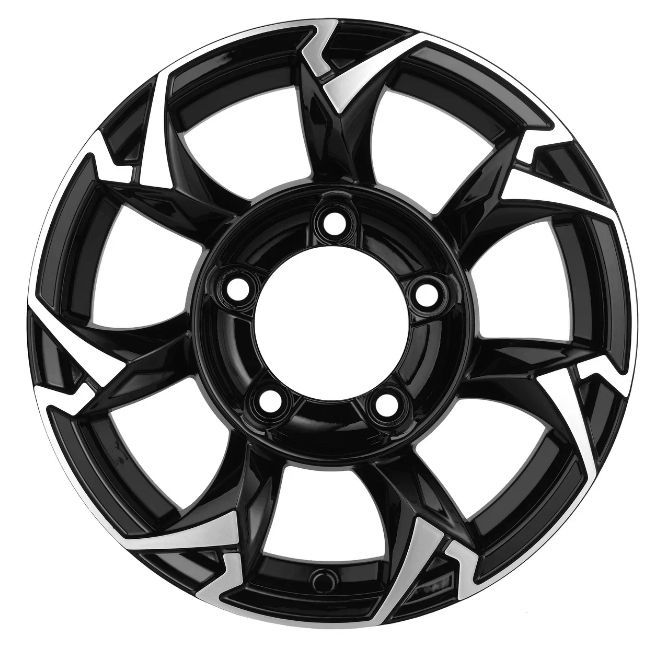 Khomen Wheels KHW1505 5,5x15 5x139,7 ET5 98,5 Black-FP